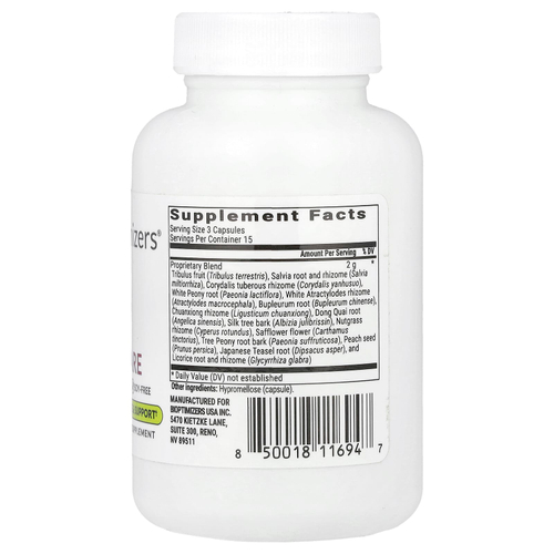 BIOptimizers, Cycle Care, 45 растительных капсул