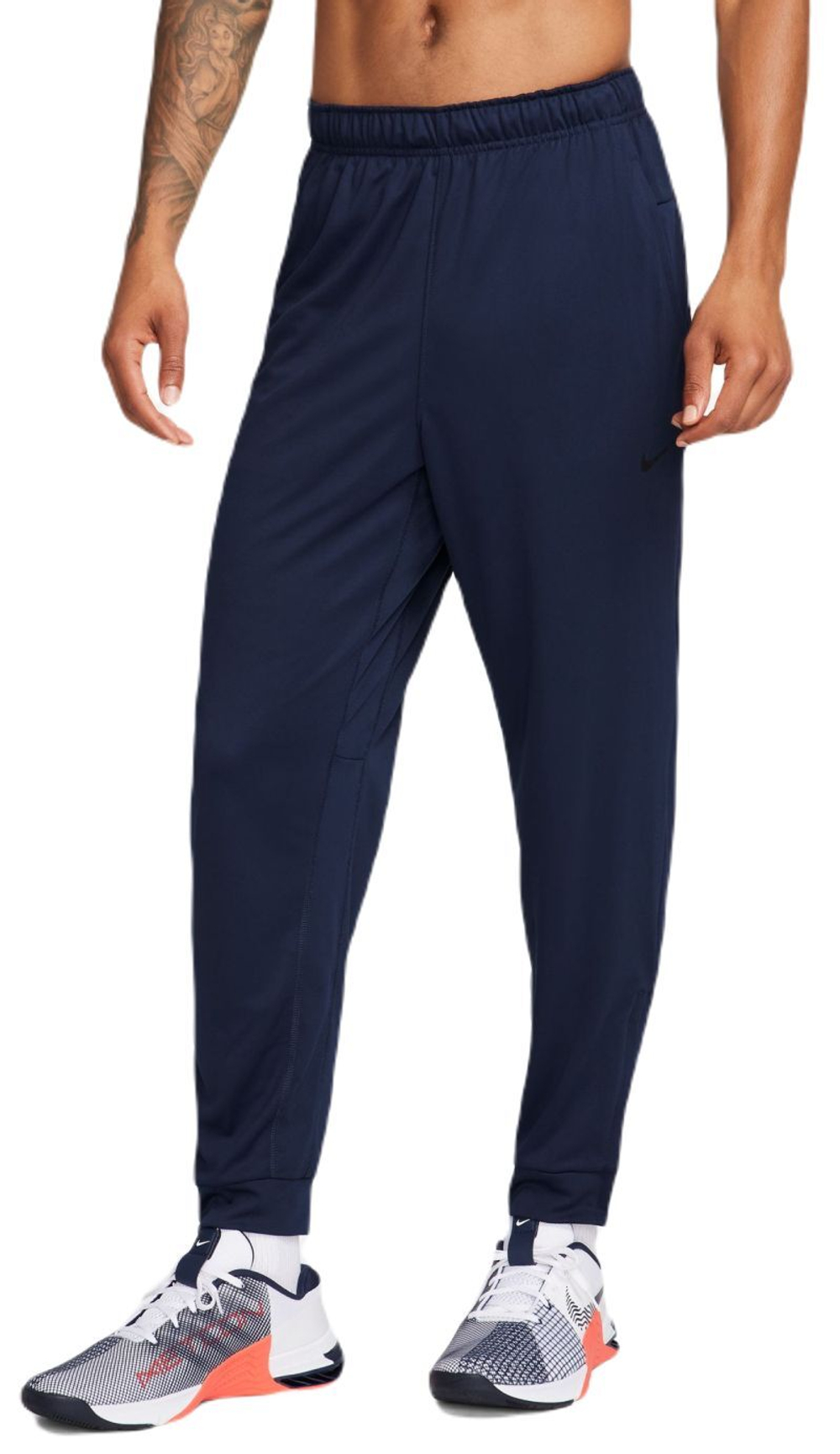 Теннисные брюки Nike Totality Dri-FIT Tapered Versatile Trousers - obsidian/black - Blue