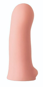 Телесная насадка на Harness с коннектором RED LINE - 13 см. (Цвет: телесный)