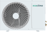 Настенная сплит-система Ecoclima ECW-AX09/FB-4R1 + EC-AX09/F-4R1, белый