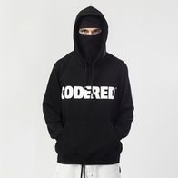 Худи CODERED Base Wide Summer Logo R, черный