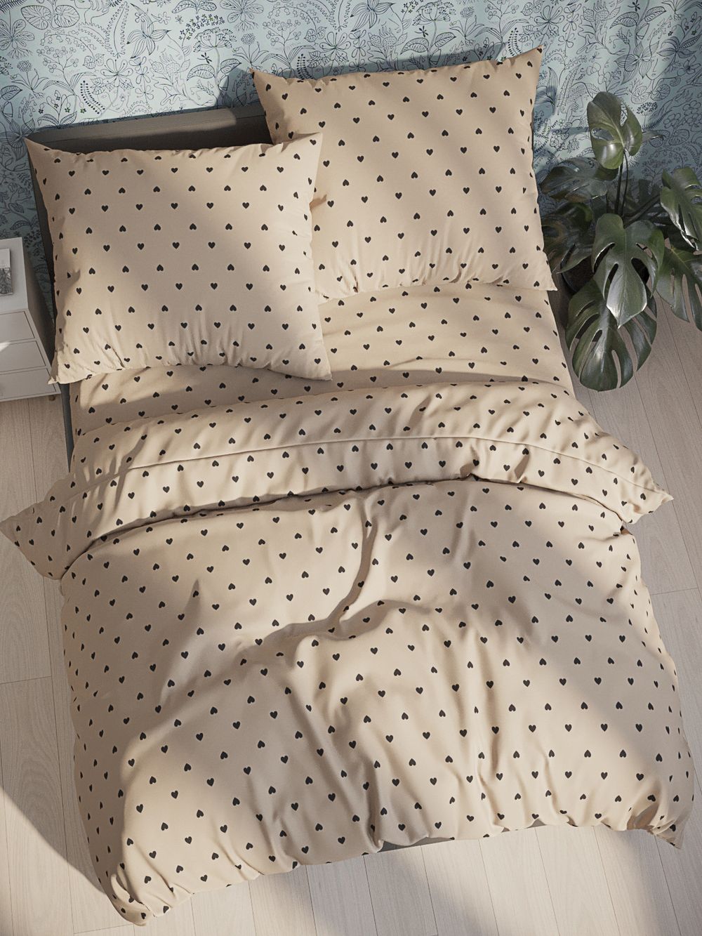 Комплект наволочек 2шт "Adele" 45х45 см Сказка сатин