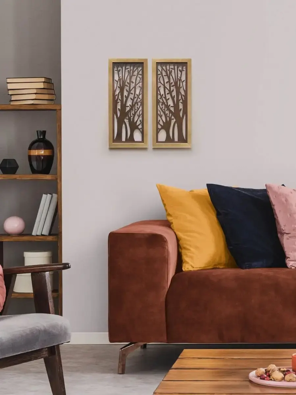 Панно на стену для интерьера 2 шт