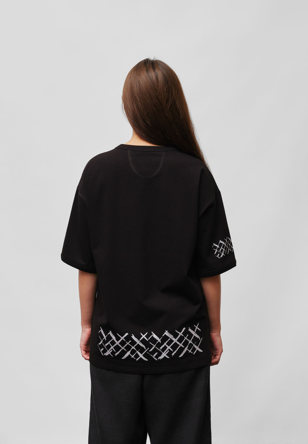 Футболка оверсайз SHANYRAQ BLACK