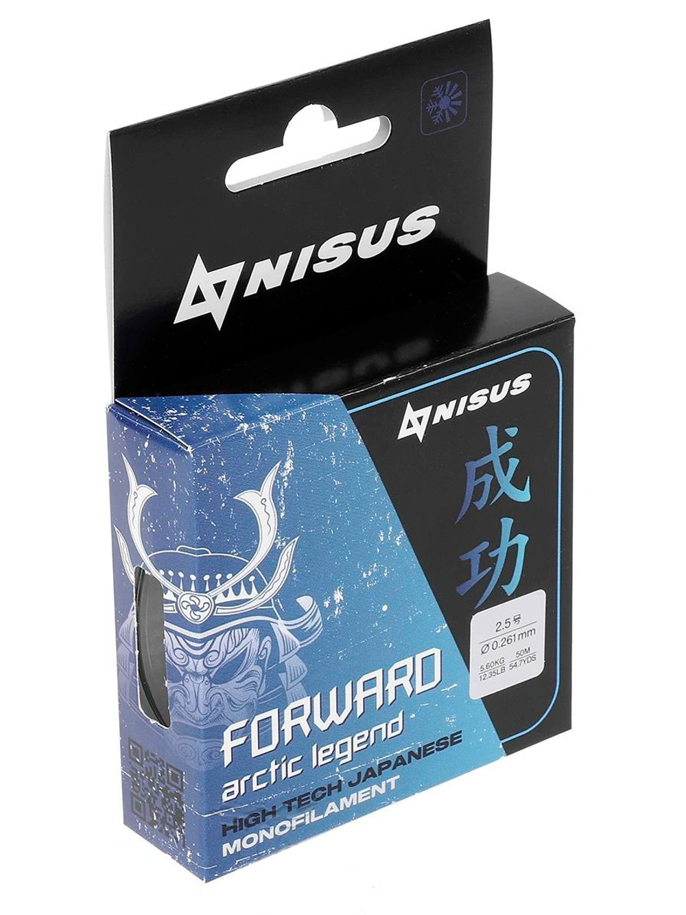 Леска для рыбалки Nisus FORWARD ARCTIC LEGEND Nylon Transparent 0,286mm/50m (N-FAG-0.286-50)