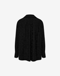 Блуза из вискозы с цветочным узором