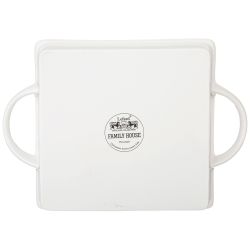 БЛЮДО С РУЧКАМИ LEFARD "FAMILY HOUSE" КВАДРАТ. 25,5*18*4 СМ (КОР=18ШТ.)