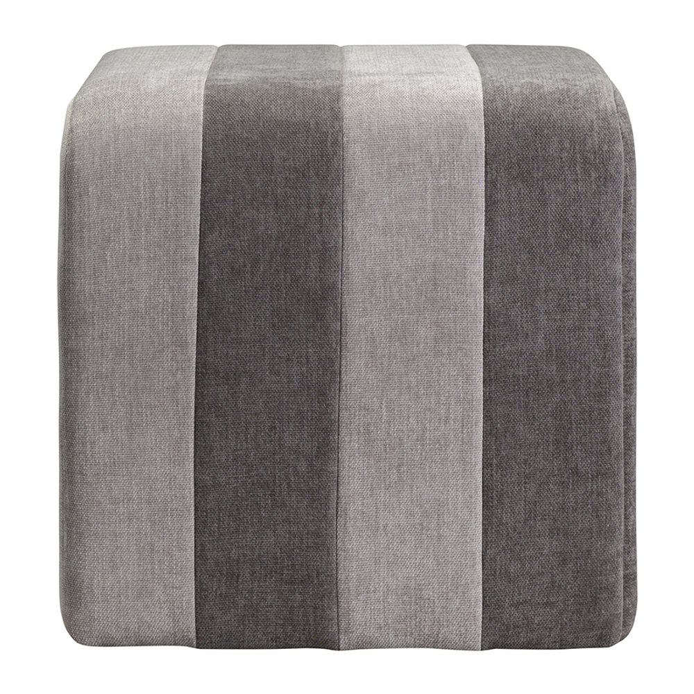 Пуф Bergenson Bjorn Idar, шенилл, серый