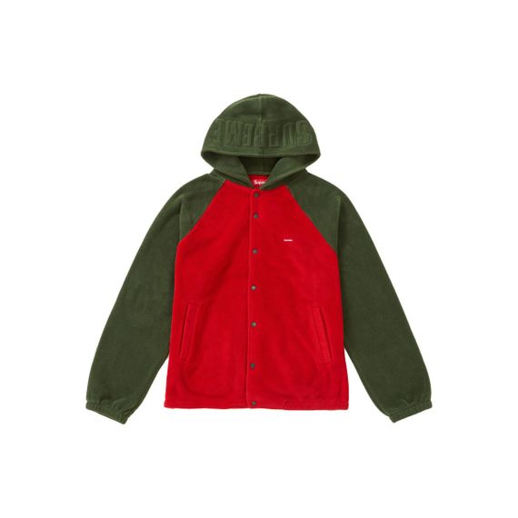 Supreme FW18 Polartec Hooded Raglan Coat