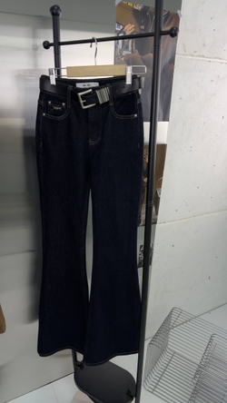 Брюки джинсовые женские арт. 73056-9 цвет "синий"