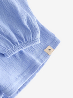 Блуза для девочки Next B33-649, Голубой