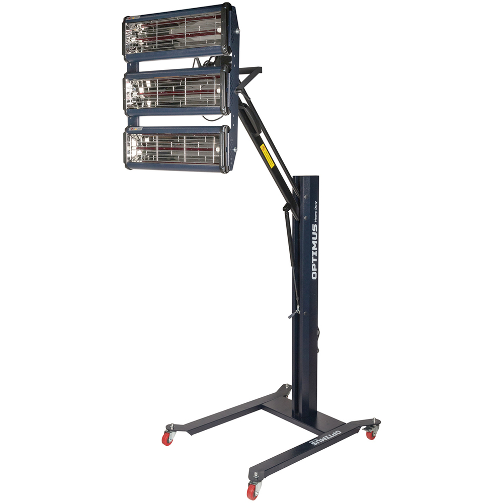 OPT-F3S Трехкассетная мобильная ИК сушка на пантографической стойке