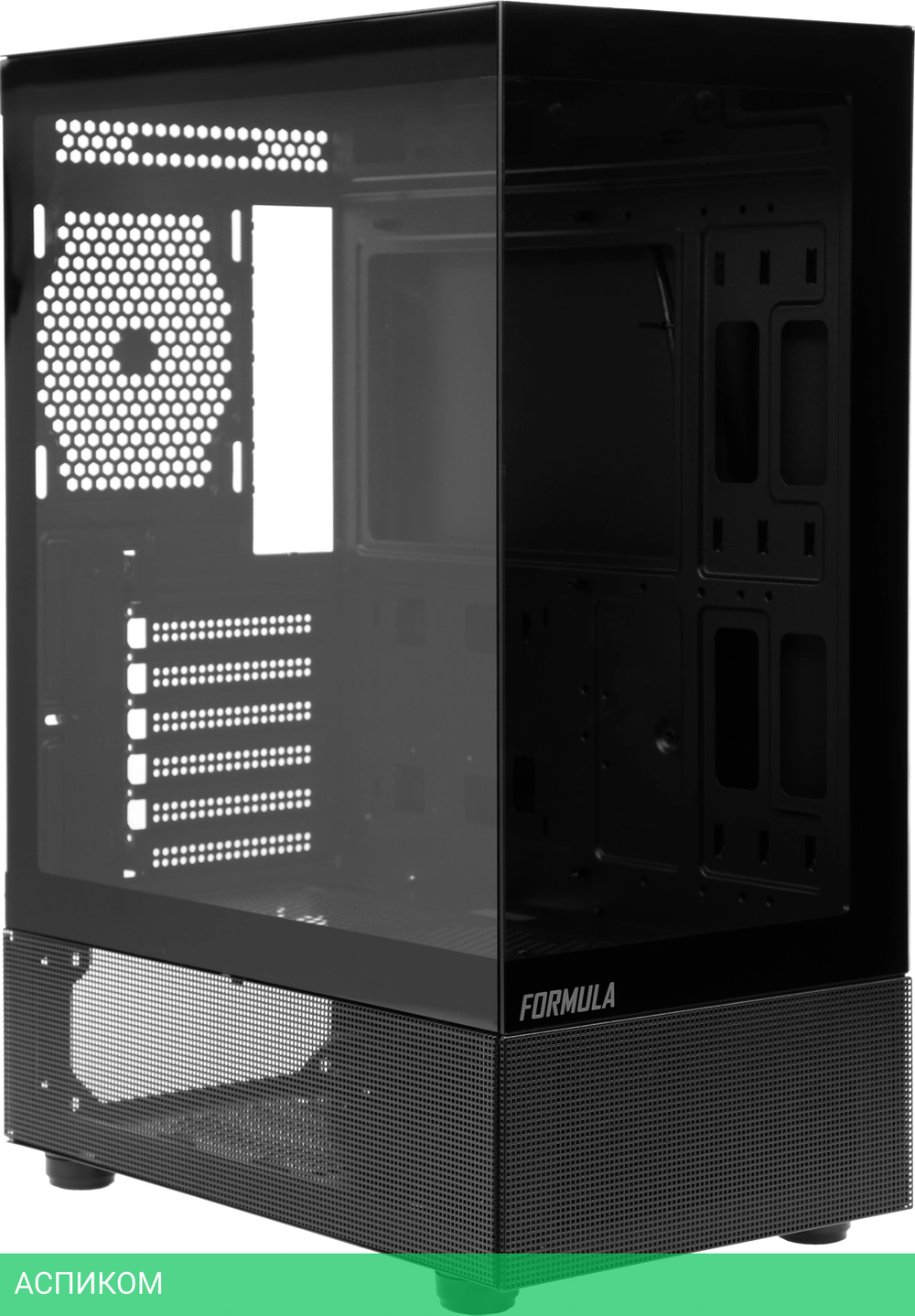 Корпус Formula Crystal Z1 без БП черный