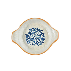 Блюдо для подачи 210*170 мм. овальное с ушками Виенто, форма Оптива Bonna