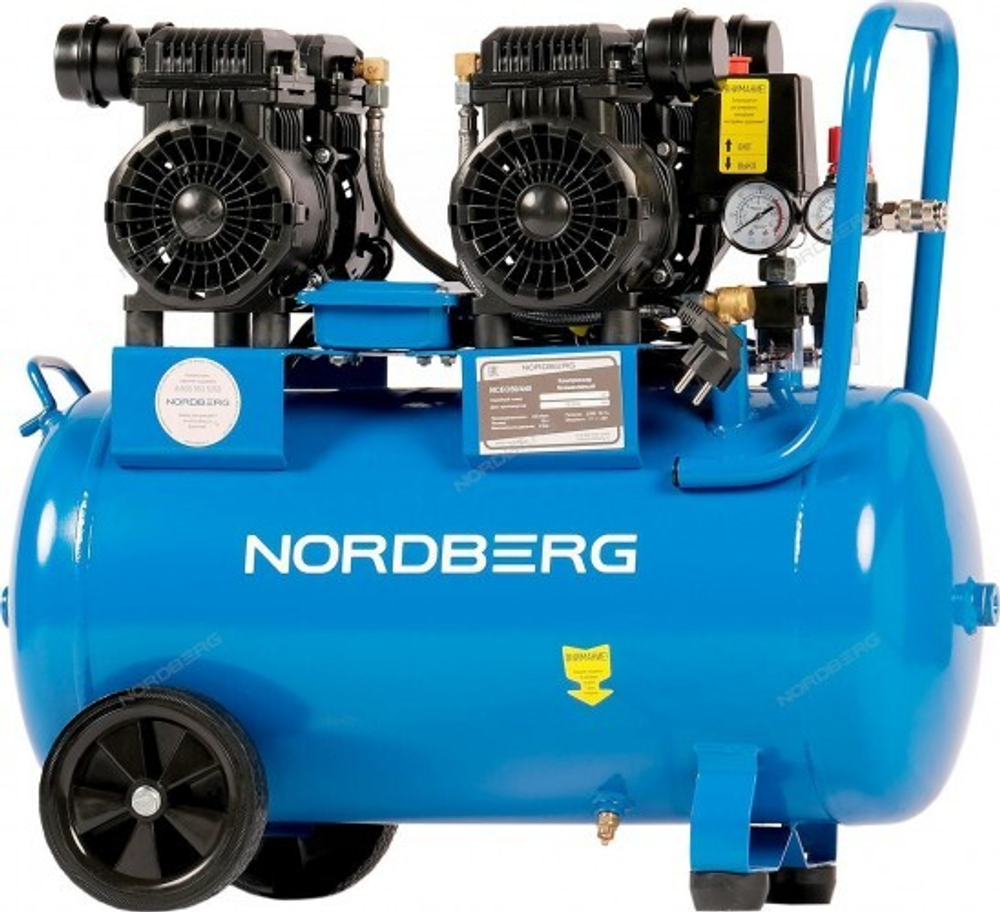 Компрессор поршневой безмасляный NORDBERG NCEO50/440 ЦБ-0010787
