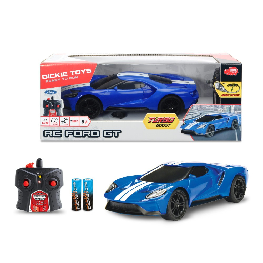 Радиоуправляемый автомобиль Dickie RC Ford GT 1106002 2017 1:16 2,4 ГГц — фото 1
