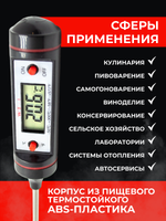 Термометр цифровой игольчатый WT1 (щуп 3,5 / 11 см)