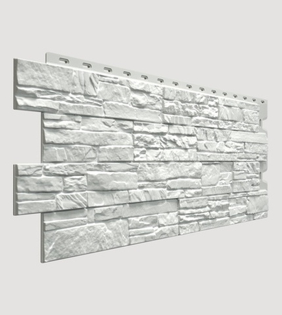 Фасадная панель Docke STEIN Молочный 1098*400мм 0,44м2