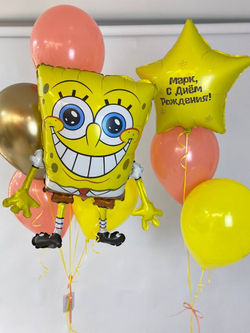 Воздушные шары Спанч Боб Губка Боб №1499