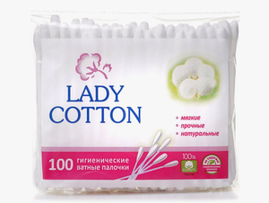 ВАТНЫЕ ПАЛОЧКИ LADY COTTON 100ШТ