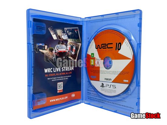 PS5 WRC 10 FIA World Rally Championship (Б/У, Русские субтитры, PPSA-03589)