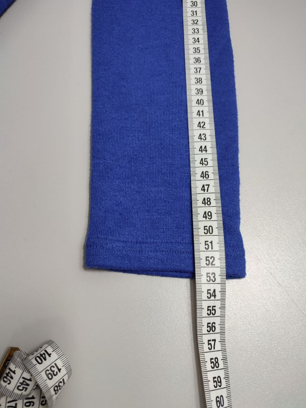 Платье ярко-синее с поясом 44 размер