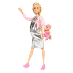 Кукла тип модель София,29 см,руки и ноги сгиб., в комплекте малыш и расческа коробка 66001B1-SET2-S-BB