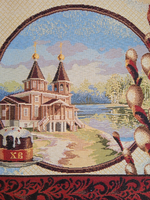 Декоративная гобеленовая салфетка Пасхальная неделя 49х30 см