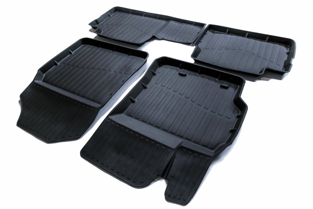 Коврики резиновые в салон 3D PREMIUM для Toyota Corolla (2007-2013) SRTK.PR.TY.COR.07G.02X13