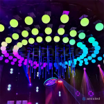 Лебедка сценическая со светодиодным шаром CrossLine Winch + Basic LED Ball