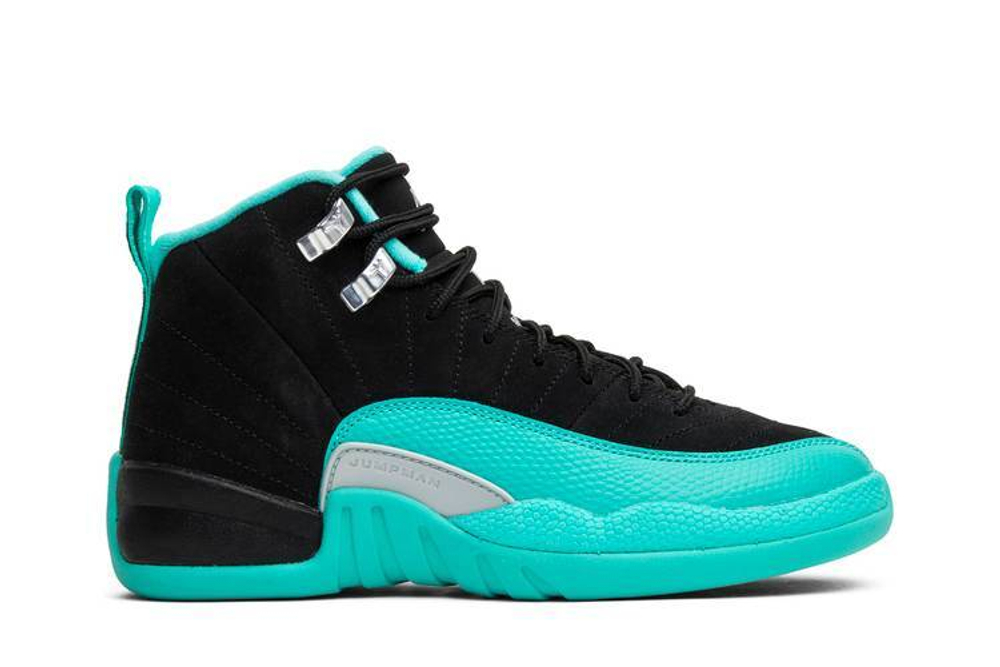 Кроссовки Jordan Air Jordan 12 Retro Hyper Jade (Женская размерная сетка)
