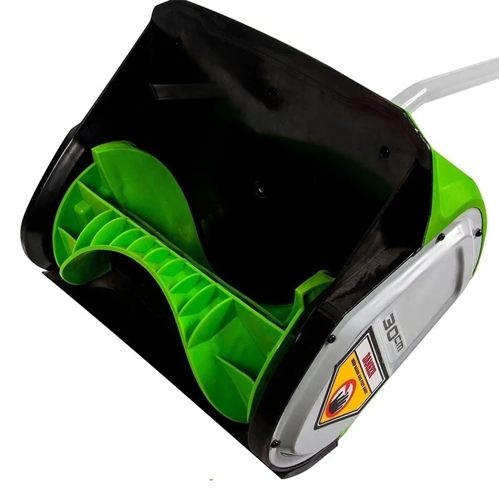 Greenworks GD40SS30K2 40В аккумуляторная снегоуборочная лопата (1 x 2 Ач, ЗУ) ковш 30 см, выброс 6 м 2600807UA