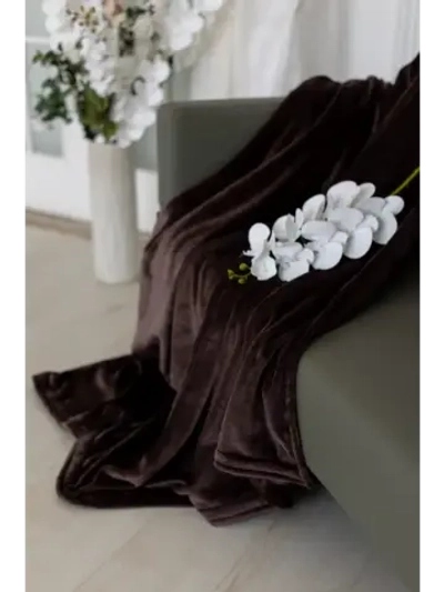 Плед-покрывало домашний 200х220 для дивана и кровати