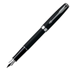 Перьевая ручка Parker Sonnet F529 ESSENTIAL MattBlack CT перо F (S0818070)