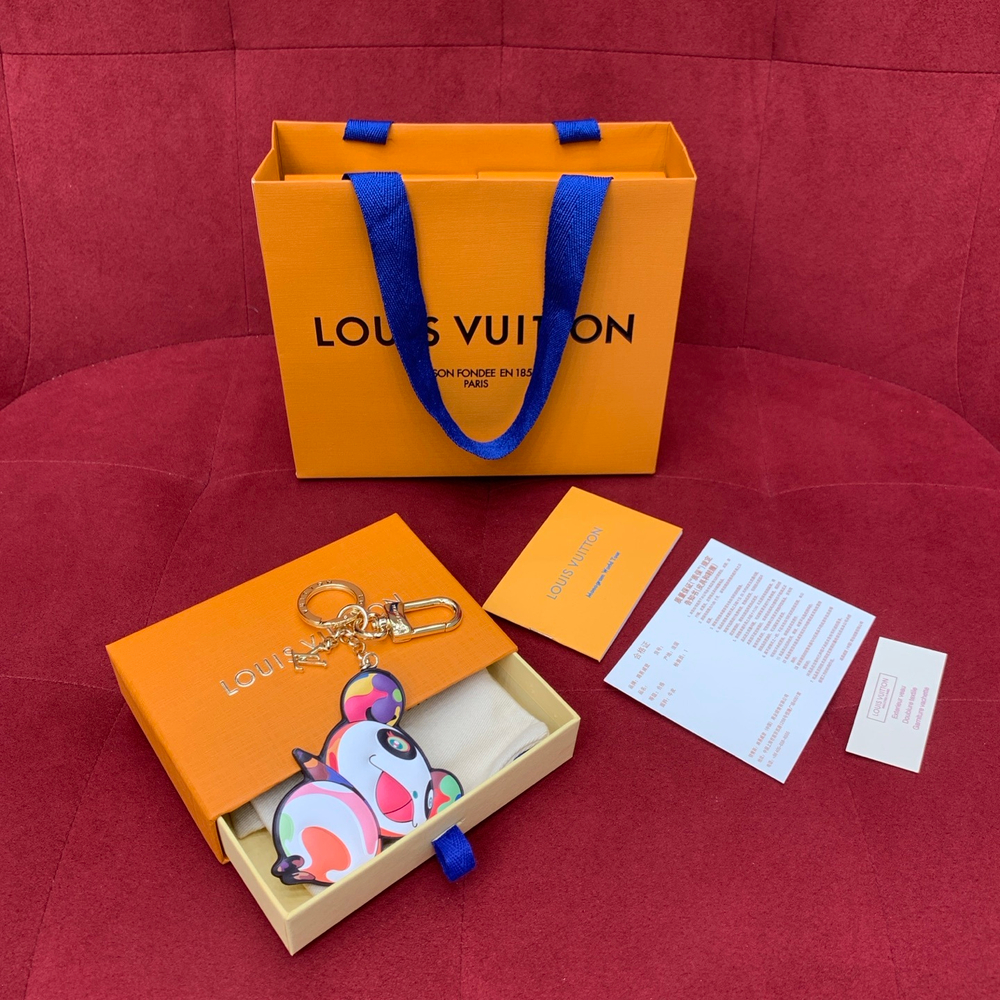 Louis Vuitton Superflat Panda Key Holder