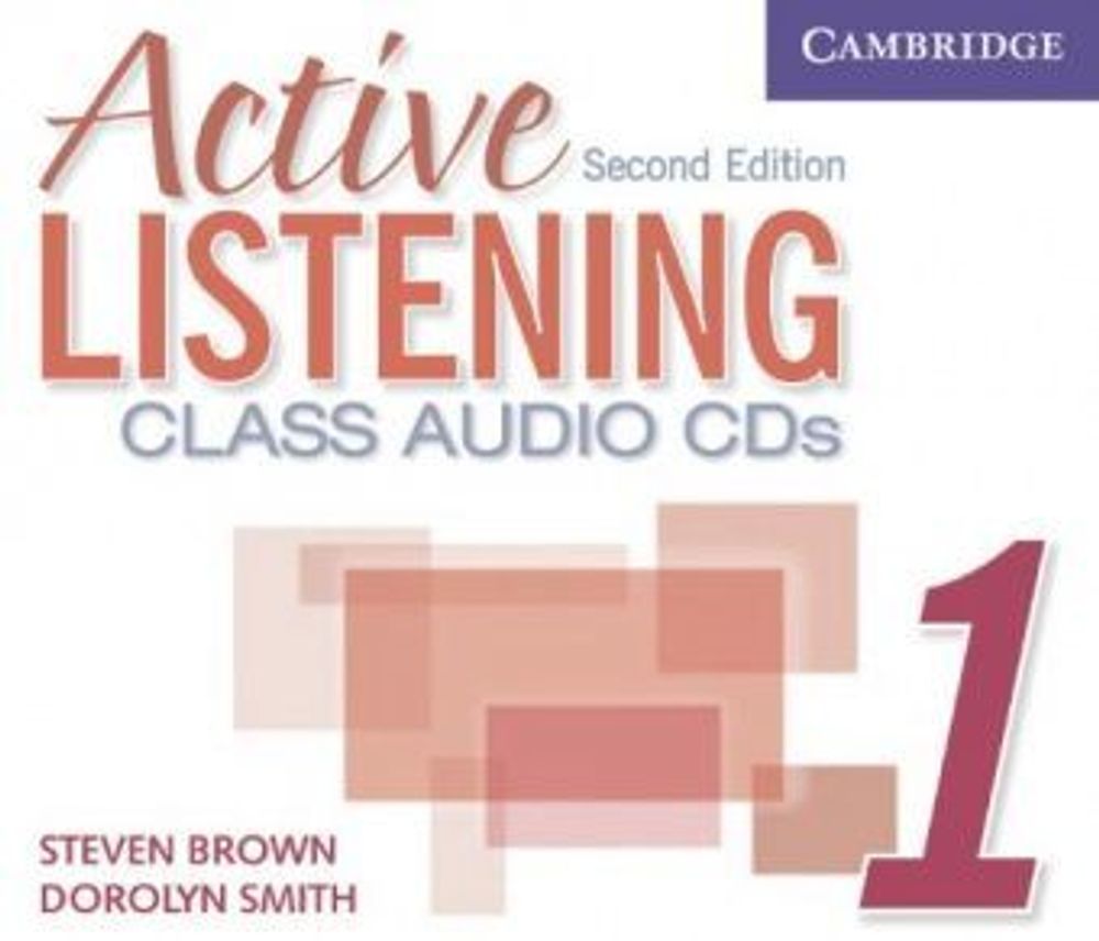 Active Listening 2nd Edition Level 1 Class Audio CD (3)