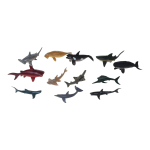 Набор рыб 12шт, пакет 555B-11