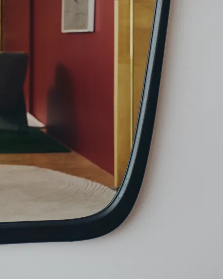 Зеркало из черного тикового дерева Alura 94,5 x 192 см