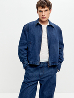 Куртка джинсовая с мраморным эффектом