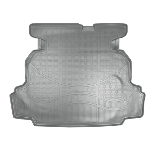 Коврик в багажник Norplast/Unidec для Geely Emgrand в кузове SD (2009-2018) Серый, полиуретан, арт.NPA00-T24-080-G