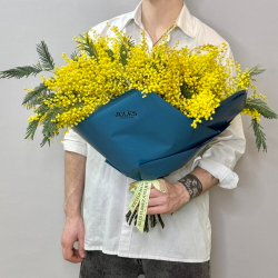 «Мимозель» букет из мимозы XL