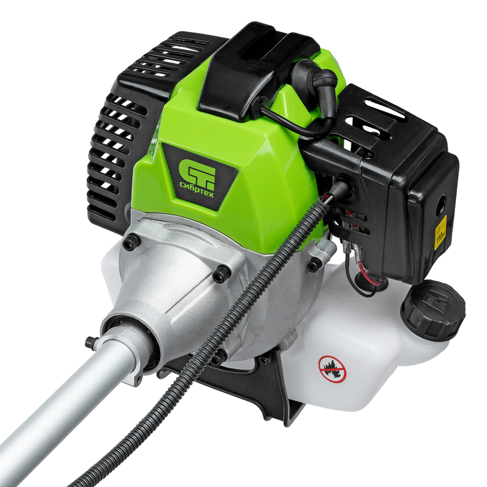 Триммер бензиновый ТС-3000Н, 52 см3, неразъемная штанга, состоит из 2 частей Сибртех