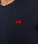 футболка La Martina - темно-синий(CCMR04 JS206)