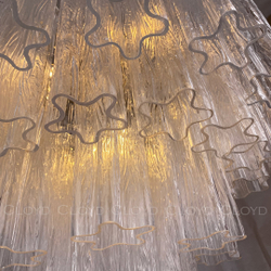 Люстра Cloyd ANNO-D C7 / Ø58 см - хром - прозрачн.стекло (арт.11650)