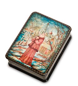 ШК-19/23 Шкатулка в технике декупаж «Весна» (10х8х3,5)