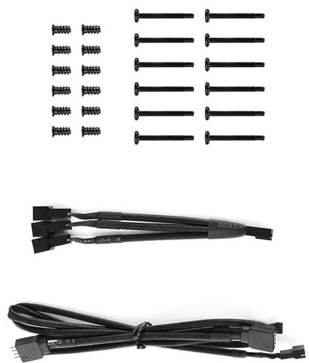Система охлаждения Thermaltake Riing 12 LED RGB Radiator Fan Sync Edition (3-Fan Pack)