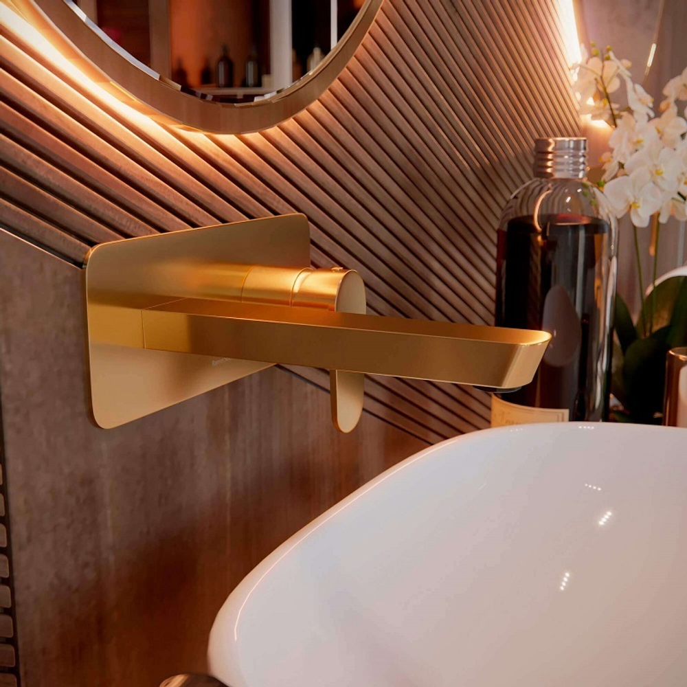 Встраиваемый смеситель для раковины ALEXIA 3620OC золото