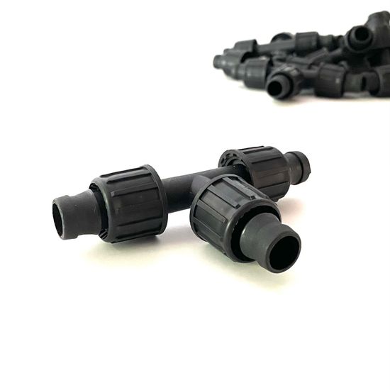 Тройник для капельной ленты 16мм