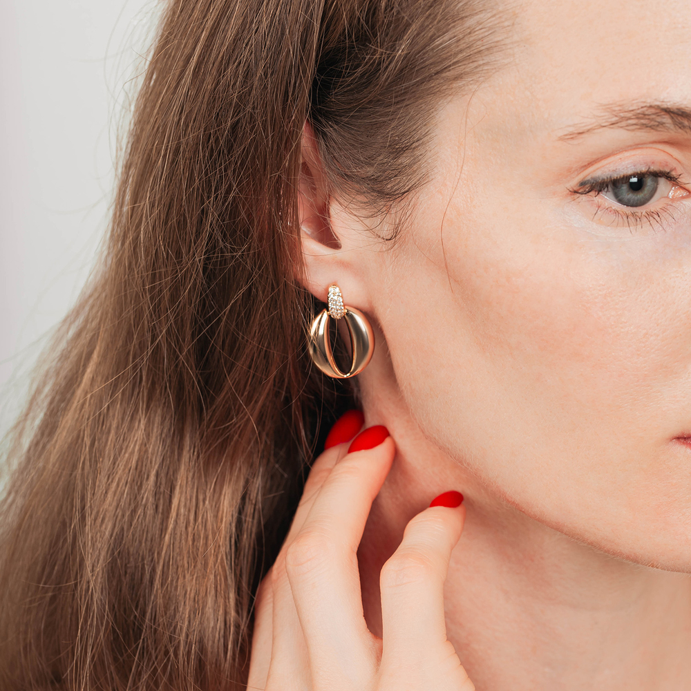 Серьги Fiore Luna ABE28324-04 G