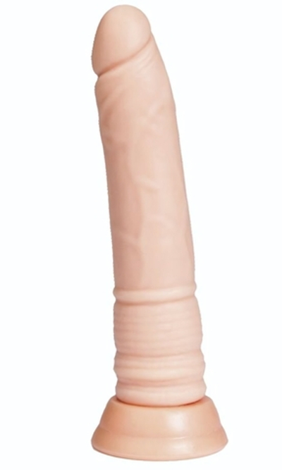 Телесный фаллоимитатор A-toys с присоской - 18см. (Цвет: телесный)